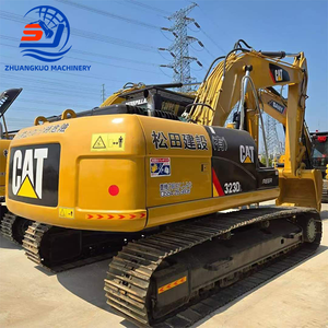 Excavadora de cadenas Caterpillar CAT 323D2 usada de importación original, 20 toneladas, excavadora usada CAT 323 323D2 en venta, en stock. - Product Image 1