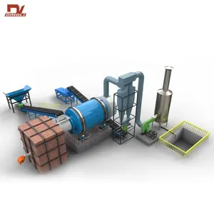 Professional Factory Silica Sand Drying Plant Small Oven Rotary Drum Dryer For Sale