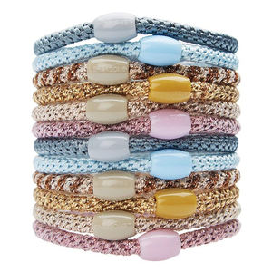 Venta al por mayor <span class=keywords><strong>Kknekki</strong></span> lujo logotipo personalizado embalaje mujeres accesorios elásticos lazos para el cabello - Product Image 3