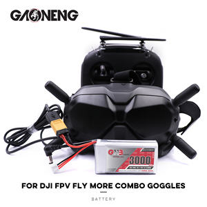 GNB GAONENG 2S 3000MAh 7.4V Baterai LiPo DJI FPV Fly Moreone HD 1080P/60fps Kamera Digital Analog Video Transmissi Combo Drone - Product Image 6