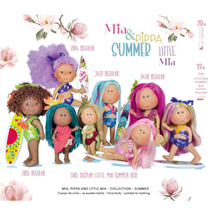 Hot bán tuyệt vời bán buôn munecas Pippa mùa hè <span class=keywords><strong>mulata</strong></span> tùy chỉnh thiết kế búp bê thời trang xu hướng búp bê - Product Image 4