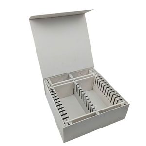 Caja de Cartón Rígida Magnética <span class=keywords><strong>Dental</strong></span> Personalizada, Caja para Alineadores Transparentes de Ortodoncia, Cajas de Empaque para Alineadores Dentales con Divisores - Product Image 2