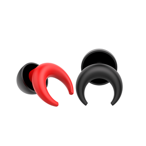 Silicone macio descartável dobrável ruído cancelamento tampões redução ruído proteção auditiva foco & relaxamento - Product Image 1