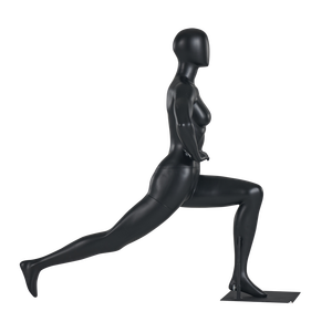 <span class=keywords><strong>Mannequin</strong></span> <span class=keywords><strong>Femme</strong></span> Magasin <span class=keywords><strong>Mannequin</strong></span> Corps Complet <span class=keywords><strong>Mannequin</strong></span> de Sport Athlétique Noir avec <span class=keywords><strong>Position</strong></span> de Fente Vente en Gros - Product Image 3