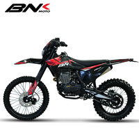 Motocicleta Todoterreno de 300cc, 4 Tiempos, a Gasolina, con Arranque Eléctrico, Refrigerada por Aire, Motocross Enduro