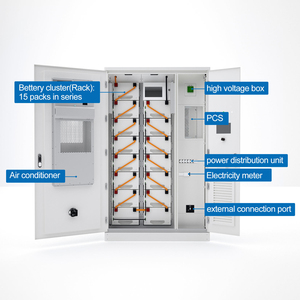 ระบบจัดเก็บพลังงานแบบตู้คอนเทนเนอร์เชิงพาณิชย์และอุตสาหกรรม Bibo Integrated 215kWh ลิเธียม-ไอออน 100kW 215kW ระบบระบายความร้อนด้วยอากาศ Al - Product Image 5