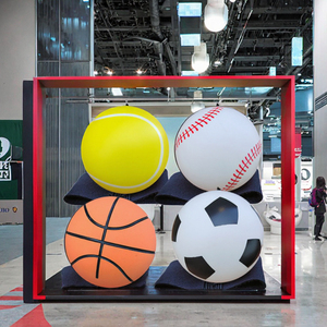 Rubberen Sportbal Met Pols Return Rebound Met Promotioneel Speelgoed Voor Oefenspel, Uitgerust Met Polsbandje - Product Image 3