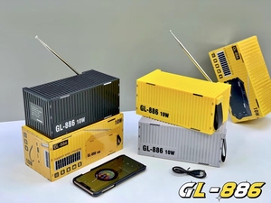 ลำโพงบลูทูธพลังงานแสงอาทิตย์ GL-886 รุ่นให<span class=keywords><strong>ม</strong></span>่ ปี 2024 แบบพกพาสำหรับใช้งานกลางแจ้ง พร้อ<span class=keywords><strong>ม</strong></span>วิทยุ เครื่องเล่นเสียงแบบชาร์จไฟได้ รองรับ BT TF USB FM และเสาอากาศ - Product Image 2