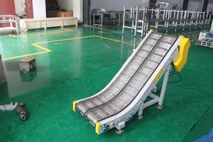 Bifa kemer paslanmaz L tarzı çelik konveyör eğimli somun sebze çanta gıda bitmiş ürün konveyör - Product Image 5