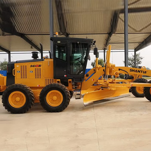 Китайский лучший производитель опционально передний бульдозер Shantui SG14 140hp Средний моторный грейдер для продажи - Product Image 3