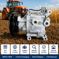 Compresseur de climatisation 12V 122cm 1 Grove SCS06C 6251414M91 6A671-75334 6A671-97110 6A671-97114 AKJ-A00873 T1065-72213 pour tracteur