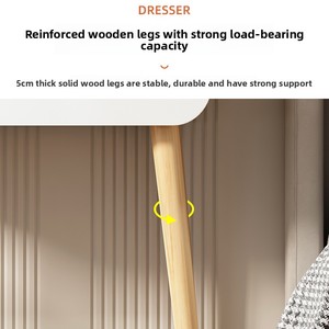 Hiện Đại Đơn Giản Sang Trọng Trang Điểm Vanity Tích Hợp Lưu Trữ Căn Hộ Nhỏ Phù Hợp Bàn Trang Điểm Ánh Sáng Cho Internet Người Nổi Tiếng - Product Image 3