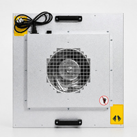220V Mushroom Growing Mycology H14 Hepa FFU untuk Unit Filter Kipas Kabinet Aliran Laminar Ruang Bersih Laboratorium