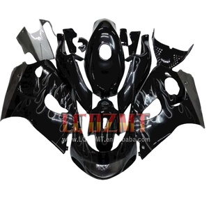 Corps Pour SUZUKI GSXR 750 600 SRAD GSXR600 96 97 98 99 <span class=keywords><strong>00</strong></span> 131No.<span class=keywords><strong>66</strong></span> GSX-R600 GSXR750 1996 1997 1998 1999 2000 Carénage flammes grises - Product Image 1