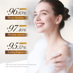 SADOER corps SPA nettoyer en profondeur la saleté hydrater la peau nourrir lisse rafraîchissant hydratant parfum riz pulpe crue bombe de bain - Product Image 4