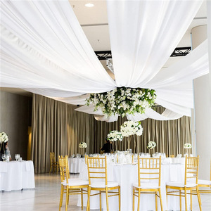 0.75*6m rideaux de <span class=keywords><strong>plafond</strong></span> suspendus <span class=keywords><strong>Kit</strong></span> pour <span class=keywords><strong>mariage</strong></span> rideaux de <span class=keywords><strong>plafond</strong></span> en tissu de mousseline de soie transparente pour rideaux de <span class=keywords><strong>plafond</strong></span> haut arc de <span class=keywords><strong>mariage</strong></span> - Product Image 5