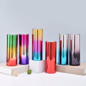 20Oz Tumbler Personalized Name Tumbler Electroplating Stainless Steel Travel Mug Deodorant Roll Water Bottle With Handle - Product Image 3