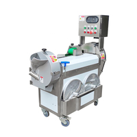 Multifunctionele Uienhakmachine Aardappelfruit Citroen Okra Peterselie Groene Bladgroenten Snijmachine