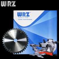 Lame de scie circulaire industrielle 40T 2,1 mm à pointe en carbure TCT soudée au laser, personnalisable OEM, durabilité améliorée pour usage domestique et industriel