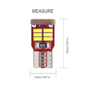 <span class=keywords><strong>ขาย</strong></span>ร้อนนำหลอดไฟอัตโนมัติ T10 W5W 194 4014 18smd T10นำ Canbus แสงภายในสำหรับรถ - Product Image 4