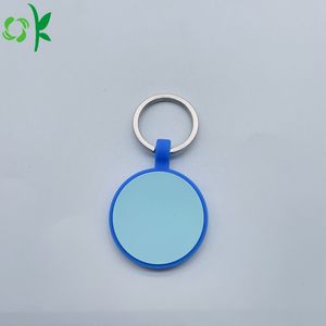 Etiquetas de Silicona para Mascotas OKSILICONE, Accesorios para Perros, Etiqueta de Identificación Personalizada, Etiquetas Multicolores para Perros y Gatos con Anillos, Cordón, Acolchado Sólido - Product Image 6