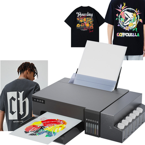 Imprimante numérique A4 DTF (Direct to Film) pour transfert thermique sur tissu, idéale pour les sweats à capuche, jeans, casquettes, chaussures et tous types de tissus personnalisés - Product Image 1