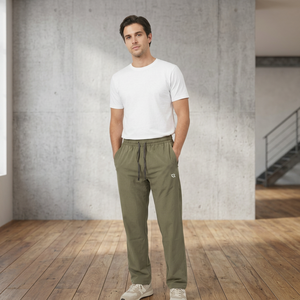 Direct Factory Supply Customize Olive Ribstop Modern Fit Bottomwear Joggers Pants With Pockets for Men for Export - Product Image 5