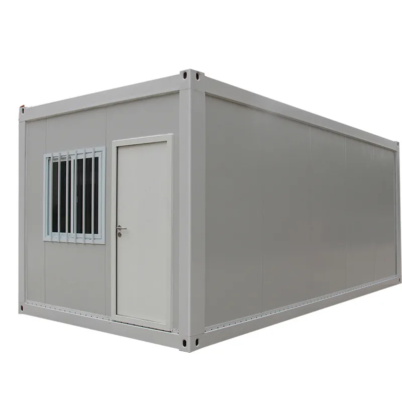 Nhà để xe lưu trữ phòng văn phòng xây dựng đúc sẵn Modular xách tay phẳng gói container nhà