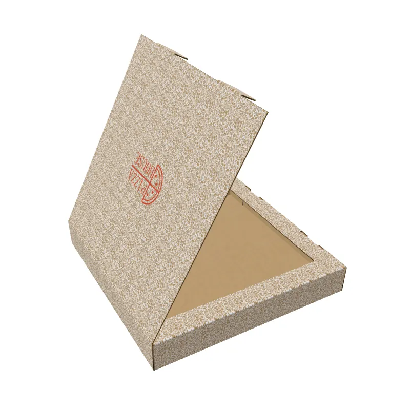 Großhandel Hochwertige Lebensmittel qualität Weiß Braun Papier Wellpappe, Karton Verpackung mit individuell bedruckten Größe und Logo/