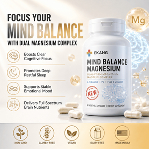 Cápsulas de Suplemento Nutritivo Nootrópico de L-Treonato de Magnesio OEM ODM para la Memoria y el Enfoque Cerebral - Product Image 1