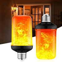 E27/E26/B22 LED bon marché Vente en gros Simulation ampoule flamme lumières décoratives de jardin