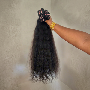 Extensiones de Cabello Humano Remy de 22 Pulgadas con Rizo Jerry para Genius Weft - Product Image 1