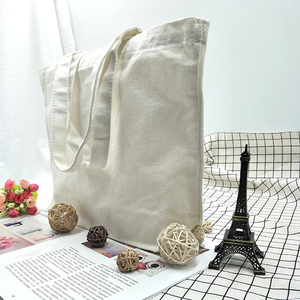 Commercio all'ingrosso eco-friendly personalizzato heavy duty extra large tela di cotone tote bag - Product Image 6