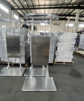 Support de démonstration standard en aluminium pour pompe à chaleur/mini-split HVAC, conception améliorée, support au sol spécial pour climatisation