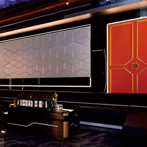 Modern Design Bamboo Charcoal WPC <strong>Wallpanel</strong> with Floral Pattern Waterproof and Fireproof for Commercial Office and <strong>Outdoor</strong> Use - Product Image 1