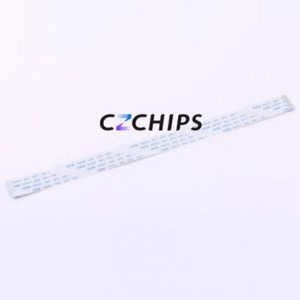 HX FFC-0.5-28P-200mm FFC Cable (Flexible Flat Cable) P=0.5mm Connector 28P 0.5mm 0.3mm Non-Inverting - Product Image 2