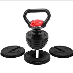 새로운 뜨거운 판매 휴대용 아령 피트니스 무게 리프팅 캐스트 Kettlebell 블랙 OEM 주철 6.4 12 18 24 30 35 40 Lb 3-7days