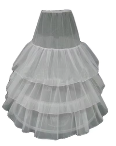 Abito da sposa <span class=keywords><strong>gonna</strong></span> di supporto 4 strati per adulti crinolina sottogonna per donne fodera sposa supporto coda di crinolina - Product Image 4