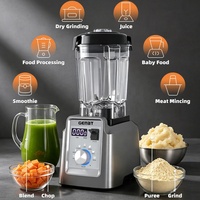 2500 Watt Fruit Juicer Blender Gemat Heavy Duty Blender Pro Elektrische Blender En Molen Voor Keuken