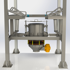 Lớn Túi <span class=keywords><strong>Unloader</strong></span> Cho Thực Phẩm Ngành Công Nghiệp Hóa Chất 304L Thép Không Gỉ Dạng Hạt Xử Lý Vật Liệu Bột Jumbo Túi Xả Trạm - Product Image 6