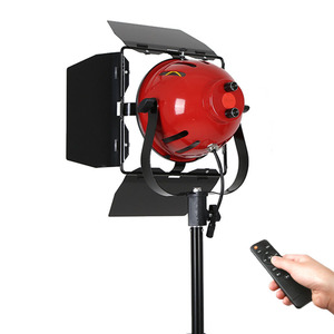 Đèn LED Màu Đỏ Ánh Sáng Lấp Đầy Nhiếp Ảnh Đèn Phim Video Âm Thanh Chuyên Nghiệp 3200-5500K Có Cửa Chuồng - Product Image 1