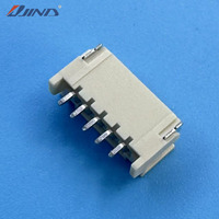 Connecteur PH-WT-5A 5 broches 2,0 mm à 90 degrés, horizontal, SMT, boîtier en nylon, installation sécurisée pour carte PCB, beige, montage sur carte LED