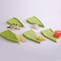 Mandoline Snijmachine Spiralisator 5 In 1 V Mes Julienne Groente Rasp Snijmachine