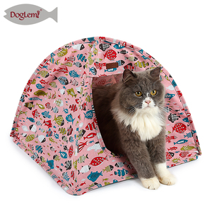 Plegable gato tienda de lona de tela para mascotas tienda de mascotas <span class=keywords><strong>casa</strong></span> <span class=keywords><strong>cueva</strong></span> - Product Image 1