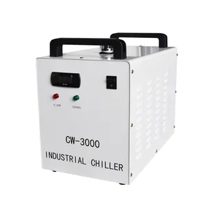 Hot Sales CW3000 Water Chiller Co2 Laser Tube Cooling Cooled Industrial Chiller Water Cooled