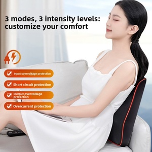 Almohada de Masaje Cervical, Masajeador Eléctrico para Cuello, Hombros, Cintura y Espalda, Cojín de Masaje Lumbar para el Hogar - Product Image 2