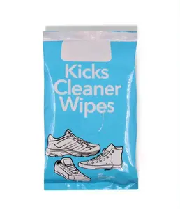 China Factory Wholesale Fragrance Free Superior Clean&Protect Herbal Solution Disposable Sneaker Wipes