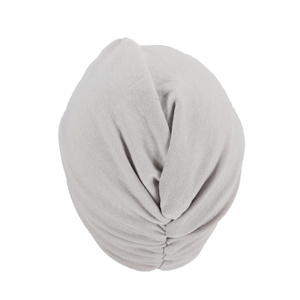 HZO-18068 Turban doux pour <span class=keywords><strong>femme</strong></span>, pré-noué, style indien, <span class=keywords><strong>bonnet</strong></span> <span class=keywords><strong>chimio</strong></span>, couvre-chef - Product Image 5