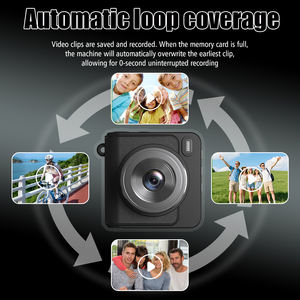 Grabadora de Video 1080P con Linterna y hasta 50 Minutos de Autonomía, Cámara Digital de Bolsillo Mágica de 1.3 Pulgadas con Pantalla Cuadrada - Product Image 4