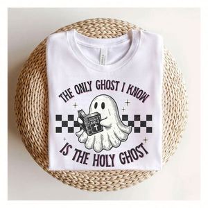 Transferencias DTF de Fantasmas de Halloween, Adhesivos UV DTF, Diseños de Transferencia Térmica para Ropa, Listos para Prensar en Camisetas - Product Image 1